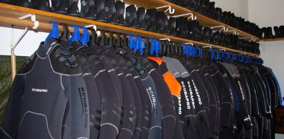 Top of the line wetsuits at Snorkel Alaska